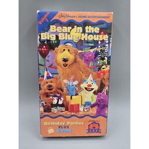 Bear in the Big Blue House Volume 7‎ (VHS 1999) Jim Henson Birthday Parties